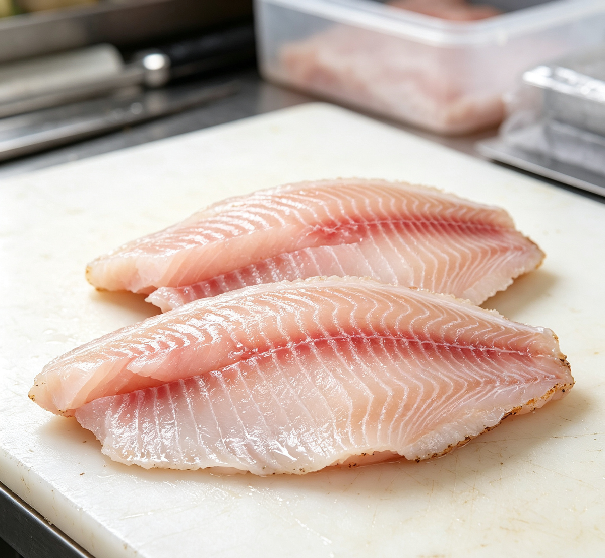 Fresh Flaky Tilapia Fillets